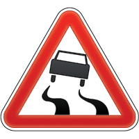 Скользкая дорога